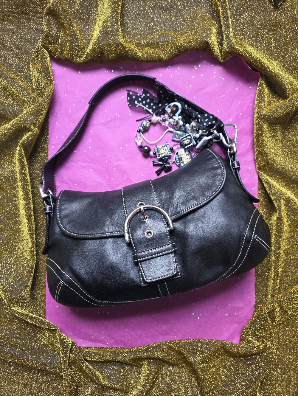𝐒𝟎𝐋𝐃! 𝐏𝐋𝐒 𝐃𝐎𝐍'𝐓 𝐁𝐔𝐘! Coach Y2k Soho Shoulder Bag